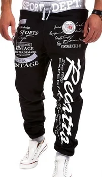 ZOGAA 2018 leisure trousers Fashion Pants character printing design of men's pulling rope elastic waist
ZOGAA 2018 leisure trousers Fashion Pants character printing design of men's pulling rope elastic waist