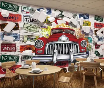Vintage Classic Cars Murals Brick Background Photo Wallpaper Canvas Wall Mural for Living Room Contact Paper Wall Papers Roll
Vintage Classic Cars Murals Brick Background Photo Wallpaper Canvas Wall Mural for Living Room Contact Paper Wall Papers Roll