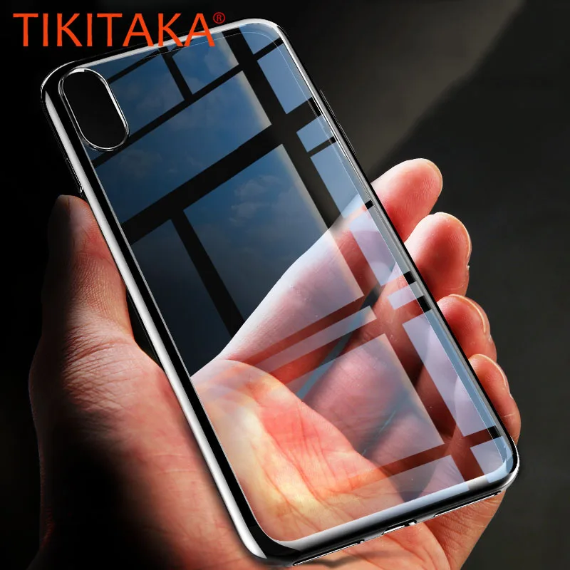 TPU Plating Crystal Clear Case For iPhone X 10 Cases Slim Transparent Silicone Back Cover For iPhone 8 7 6 6S Plus Shell
TPU Plating Crystal Clear Case For iPhone X 10 Cases Slim Transparent Silicone Back Cover For iPhone 8 7 6 6S Plus Shell