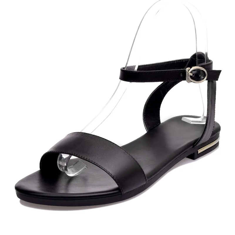 Asumer Plus size 34-43 new high quality genuine leather sandals women shoes ladies solid color flat summer beach shoes
Asumer Plus size 34-43 new high quality genuine leather sandals women shoes ladies solid color flat summer beach shoes