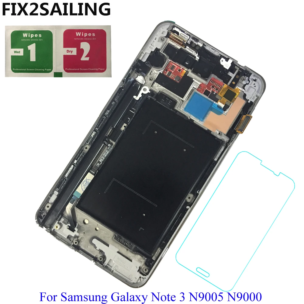 Lcds For Samsung Galaxy Note 3 III N9005 Super LCD Display 100% Tested Working Touch Screen Assembly For Note 3 N9005 LCD
Lcds For Samsung Galaxy Note 3 III N9005 Super LCD Display 100% Tested Working Touch Screen Assembly For Note 3 N9005 LCD