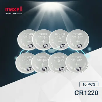 10pc Maxell 100% Original CR1220 Button Cell Battery For Watch Car Remote Key cr 1220 ECR1220 GPCR1220 3v Lithium Battery
10pc Maxell 100% Original CR1220 Button Cell Battery For Watch Car Remote Key cr 1220 ECR1220 GPCR1220 3v Lithium Battery