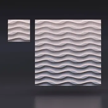 Plastic mold for Plaster 3D Decorative Wall Panels "Leaves on the sand" NEW Design 2017 year
Plastic mold for Plaster 3D Decorative Wall Panels "Leaves on the sand" NEW Design 2017 year