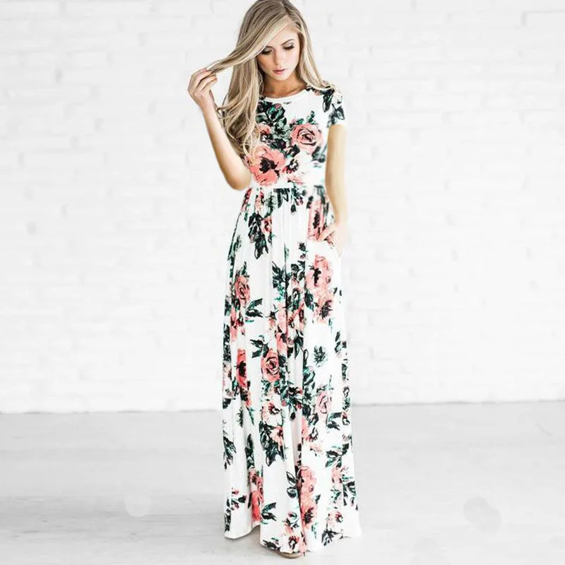 AvoDovA Women Floral Print Dresses 2019 Boho Summer Beach Long Dress Plus Size Evening Party Club Sundress
AvoDovA Women Floral Print Dresses 2019 Boho Summer Beach Long Dress Plus Size Evening Party Club Sundress