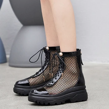 Dilalula 2020 Large Size 33-42 Luxury Genuine Leather Women Summer Mesh Boots Summer Sandals Wedges Dad Platform Shoes Woman
Dilalula 2020 Large Size 33-42 Luxury Genuine Leather Women Summer Mesh Boots Summer Sandals Wedges Dad Platform Shoes Woman