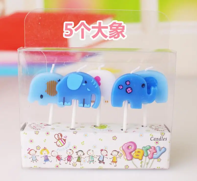 5pcs/lot lovely Elephant Party Supplies Kids Birthday Candles Decorations Set Birthday Wedding Party Cake Candles
5pcs/lot lovely Elephant Party Supplies Kids Birthday Candles Decorations Set Birthday Wedding Party Cake Candles