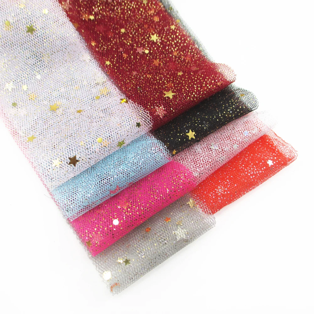 David accessories width:60mm glitter star dot tulle gauze for party wedding decoration 10yards,DIY handmade materials,10Yc2040
David accessories width:60mm glitter star dot tulle gauze for party wedding decoration 10yards,DIY handmade materials,10Yc2040