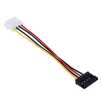 Serial ATA SATA 4 Pin IDE to 15 Pin HDD Power Adapter Cable Hard Drive Adapter Male to Female Cable
Serial ATA SATA 4 Pin IDE to 15 Pin HDD Power Adapter Cable Hard Drive Adapter Male to Female Cable