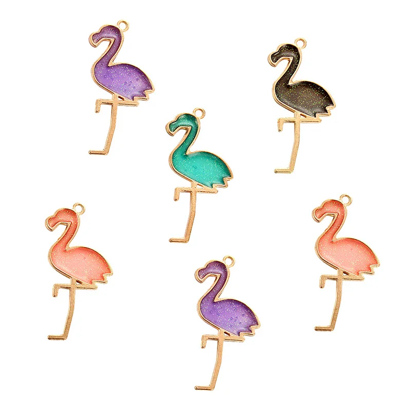 10pcs Glitter Flamingo Shell Dolphin Enamel Alloy Charms Pendant fit Bracelets Necklace Accessories DIY Fashion Jewelry Finding
10pcs Glitter Flamingo Shell Dolphin Enamel Alloy Charms Pendant fit Bracelets Necklace Accessories DIY Fashion Jewelry Finding
