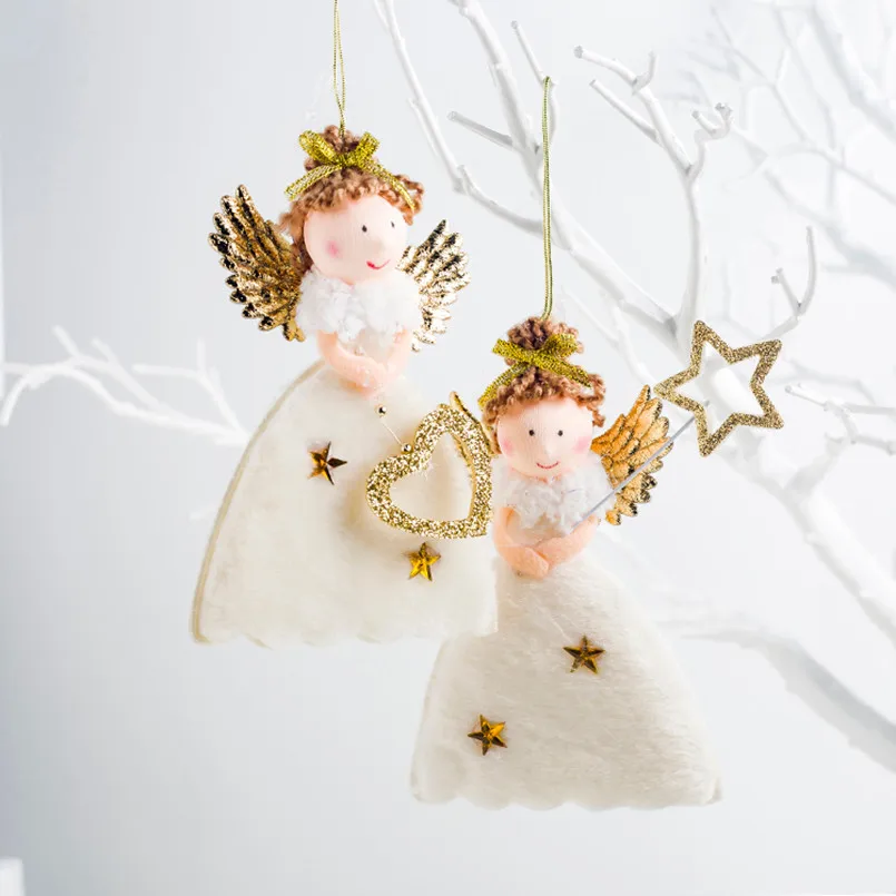 New 2019 Christmas Ornaments Blonde Angel Girl Christmas Tree Decorations Merry Christmas Gift Navidad Natal Decoration For Home
New 2019 Christmas Ornaments Blonde Angel Girl Christmas Tree Decorations Merry Christmas Gift Navidad Natal Decoration For Home