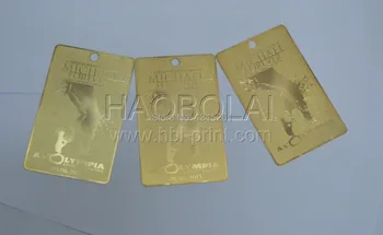 Gold metal card glossy metal logo no printing business promotion metal card with hole
Gold metal card glossy metal logo no printing business promotion metal card with hole