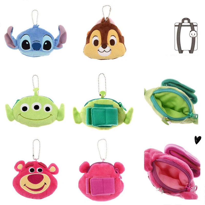 new cartoon Anime cute Plush purse Coin wallet headphone Bag Alien Strawberry bear Lilo Stitch Stuffed Plush
new cartoon Anime cute Plush purse Coin wallet headphone Bag Alien Strawberry bear Lilo Stitch Stuffed Plush