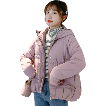 New Arrival 2019 Women Winter Jacket Hooded Cotton Padded Outwear Female Short Coat Parka Chaqueta Mujer Invierno
New Arrival 2019 Women Winter Jacket Hooded Cotton Padded Outwear Female Short Coat Parka Chaqueta Mujer Invierno