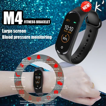 K' M4 Bluetooth Smartwatch Sport Fitness Smart Watch Men Women Intelligent Bracelet Watches for iPhone Android IOS PK Mi Band 4
K' M4 Bluetooth Smartwatch Sport Fitness Smart Watch Men Women Intelligent Bracelet Watches for iPhone Android IOS PK Mi Band 4
