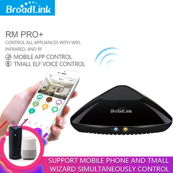 Broadlink Original RMPro Mini 3 Controller Home Automation Control Work with Alexa Google Home WiFi+IR+RF+4G Voice Control
Broadlink Original RMPro Mini 3 Controller Home Automation Control Work with Alexa Google Home WiFi+IR+RF+4G Voice Control
