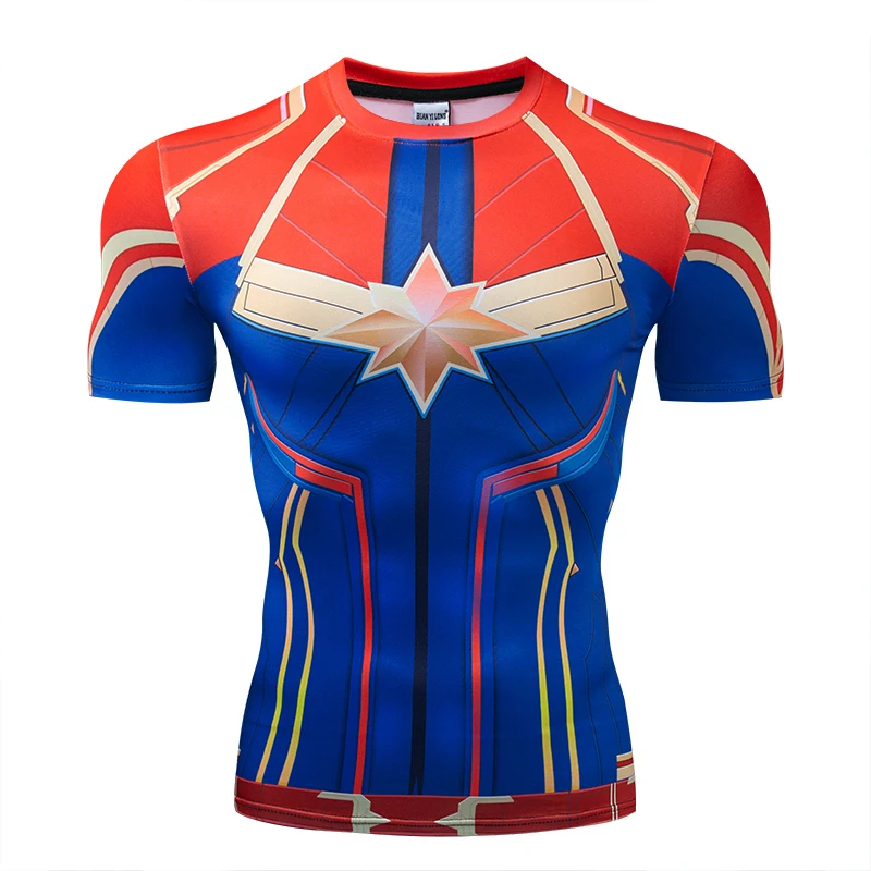 Captain 3D Printed T shirts Men Compression Shirts 2019 Short Sleeve Pattern Tops Male Comics Cosplay Costume Cloth
Captain 3D Printed T shirts Men Compression Shirts 2019 Short Sleeve Pattern Tops Male Comics Cosplay Costume Cloth