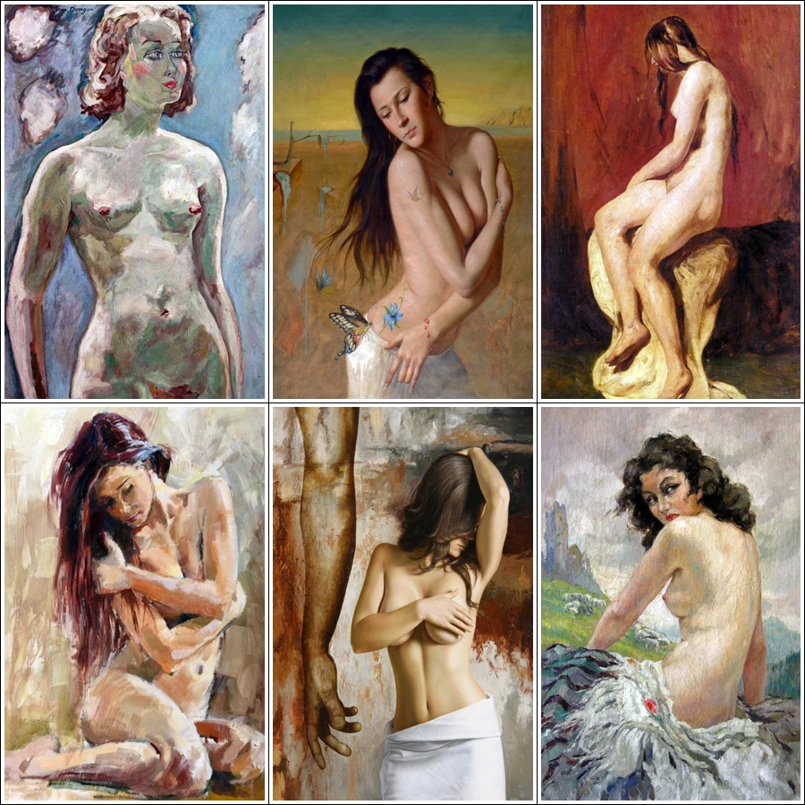 Oil Painting 5D Portrait Diamond Embroidery Cross Stitch Square Diamond Mosaic Sets Diy Diamond Painting Naked Woman Needlework
Oil Painting 5D Portrait Diamond Embroidery Cross Stitch Square Diamond Mosaic Sets Diy Diamond Painting Naked Woman Needlework