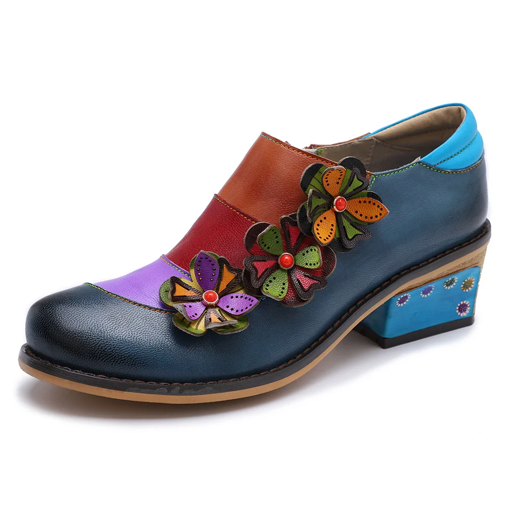 Johnature 2019 New Spring Retro Mixed Colors Genuine Leather Round Toe Appliques Handmade Casual Lady Shoes Pumps Med Heels
Johnature 2019 New Spring Retro Mixed Colors Genuine Leather Round Toe Appliques Handmade Casual Lady Shoes Pumps Med Heels