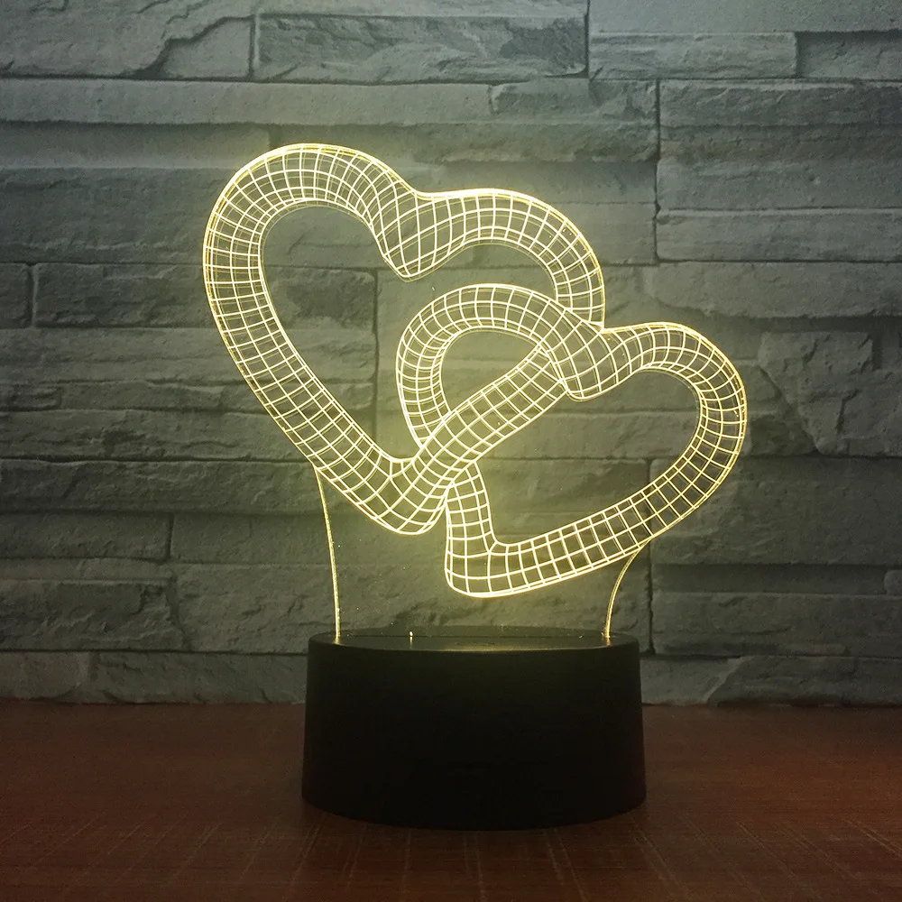 Creative 3d led table lamp 7 color acrylic night light plug in touch usb table lamp holiday gift 1835
Creative 3d led table lamp 7 color acrylic night light plug in touch usb table lamp holiday gift 1835