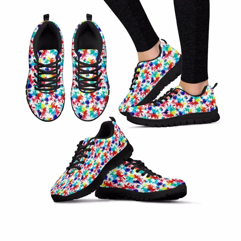 Jackherelook 2019 Women New Lace Up Sneakers Autism Awareness Watercolor Splatter Print Light Flat Shoes Outdoor Footwear Spring
Jackherelook 2019 Women New Lace Up Sneakers Autism Awareness Watercolor Splatter Print Light Flat Shoes Outdoor Footwear Spring