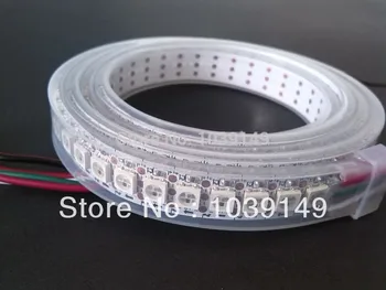 DC 5V 2m/roll white pcb ws2811 ic built-in 5050 smd rgb led chip digital ws2812b ws2811 144 pixel/m led strip
DC 5V 2m/roll white pcb ws2811 ic built-in 5050 smd rgb led chip digital ws2812b ws2811 144 pixel/m led strip