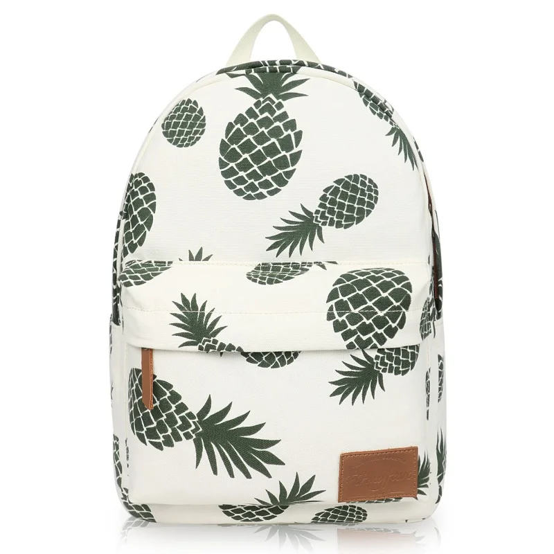 Women Pineapple Print Backpack Casual Canvas Travel School Bags Teenage Girls Mochila Laptop Rucksack Shoulder Bag Fruit Bookbag
Women Pineapple Print Backpack Casual Canvas Travel School Bags Teenage Girls Mochila Laptop Rucksack Shoulder Bag Fruit Bookbag