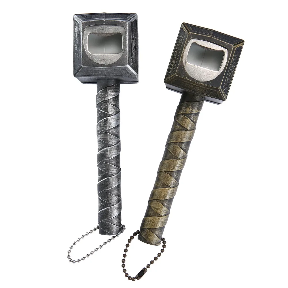 Beer Bottle Openers Hammer of Thor Shaped Bottle Opener Wine Corkscrew Beverage Wrench Jar Opener for Dinner Party Bar Tool DH39
Beer Bottle Openers Hammer of Thor Shaped Bottle Opener Wine Corkscrew Beverage Wrench Jar Opener for Dinner Party Bar Tool DH39