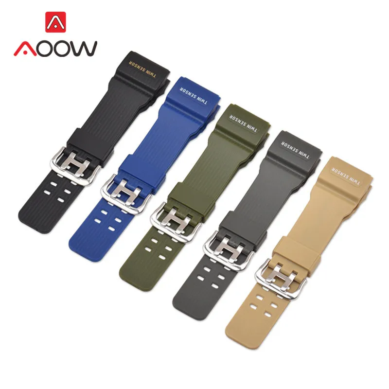 Resin Watchband For Casio G Shock Gg 1000 Gwg 100 Gsg 100 Men Sport Waterproof Replace Bracelet Band Strap Watch Accessories Watchbands Aliexpress