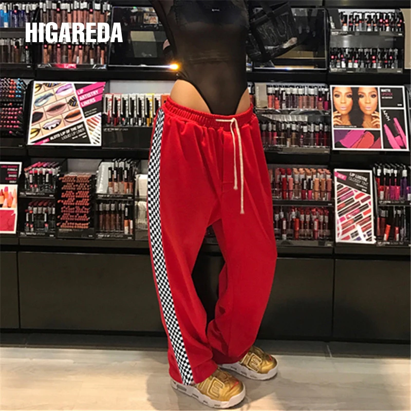 2019 Spring Checkerboard Women Pencil Pants Ribbon Spliced Trousers Femme Pantalon Plaid Striped Patchwork Pocket Sweatpants
2019 Spring Checkerboard Women Pencil Pants Ribbon Spliced Trousers Femme Pantalon Plaid Striped Patchwork Pocket Sweatpants