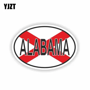 YJZT 12.5CM*8.4CM Car Accessories Funny ALABAMA STATE Country Code Car Sticker Helmet Bike Decal 6-1661
YJZT 12.5CM*8.4CM Car Accessories Funny ALABAMA STATE Country Code Car Sticker Helmet Bike Decal 6-1661