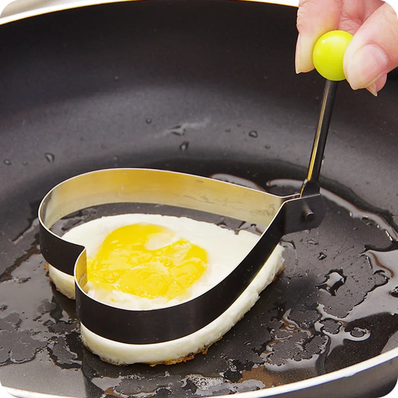4Pc/lot Stainless Steel Egg Shaper Egg Mold Cook Fried Egg Cooking Tools Pancake Molds Ring Heart Flower Kitchen Gadget
4Pc/lot Stainless Steel Egg Shaper Egg Mold Cook Fried Egg Cooking Tools Pancake Molds Ring Heart Flower Kitchen Gadget