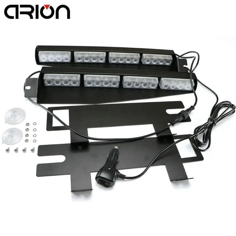 CIRON 32 LED AUTO EMERGENCY WARNING STROBE SPLIT DECK DASH WINDSHIELD LIGHT BAR RED BLUE AMBER WHITE GREEN
CIRON 32 LED AUTO EMERGENCY WARNING STROBE SPLIT DECK DASH WINDSHIELD LIGHT BAR RED BLUE AMBER WHITE GREEN
