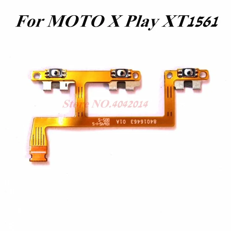 5PCS Original power switch cable For MOTO X Play XT1561 XT1562/63 Power ON/OFF volume side button key flex FPC Replacement | Мобильные