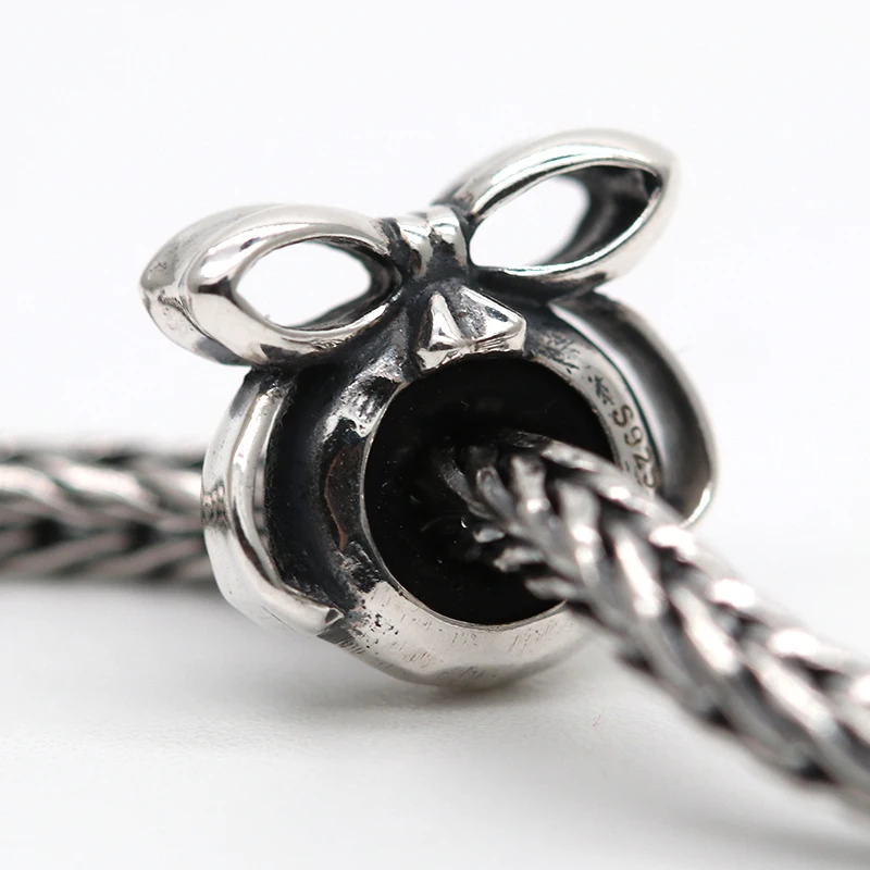 Genuine 925 Sterling Silver Bow Spacer Stopper Charm Beads Fit European 3 mm Bracelet Jewelry
Genuine 925 Sterling Silver Bow Spacer Stopper Charm Beads Fit European 3 mm Bracelet Jewelry