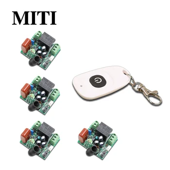 MITI AC220V 1CH RF Wireless Remote Control Switch System Mini Receiver Board and White Transmitter for Smart Home 315/433mhz
MITI AC220V 1CH RF Wireless Remote Control Switch System Mini Receiver Board and White Transmitter for Smart Home 315/433mhz
