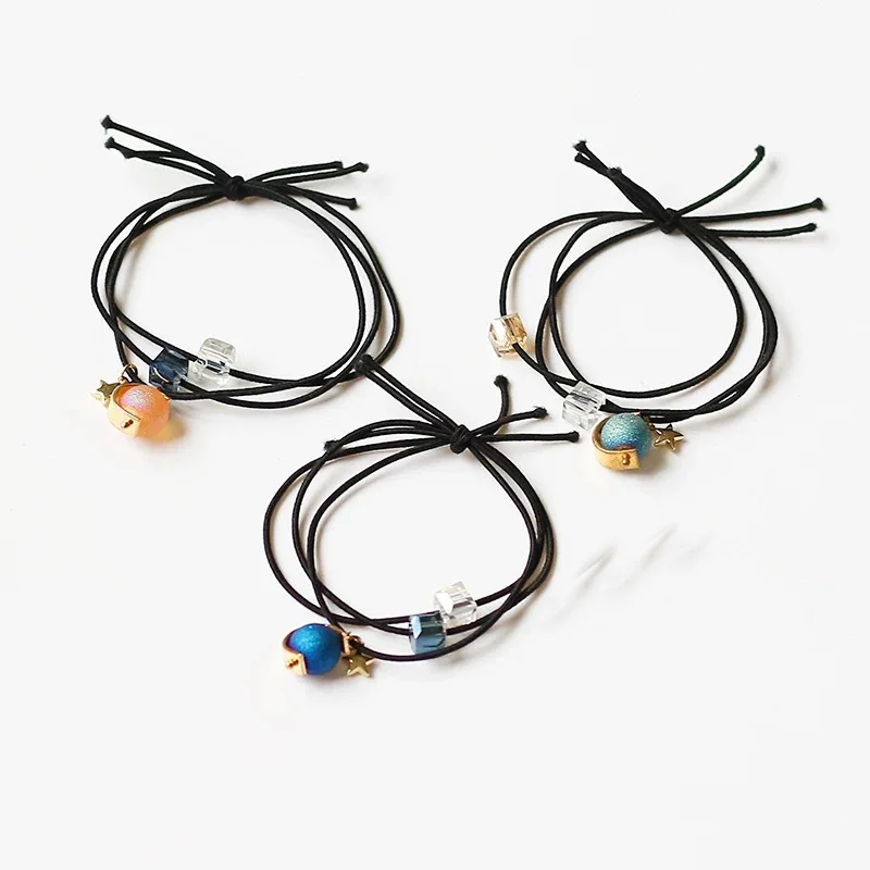 1 pc starry rope handmade girl hair ring sweet crystal simple small fresh hair rope hair accessories drop shipping
1 pc starry rope handmade girl hair ring sweet crystal simple small fresh hair rope hair accessories drop shipping