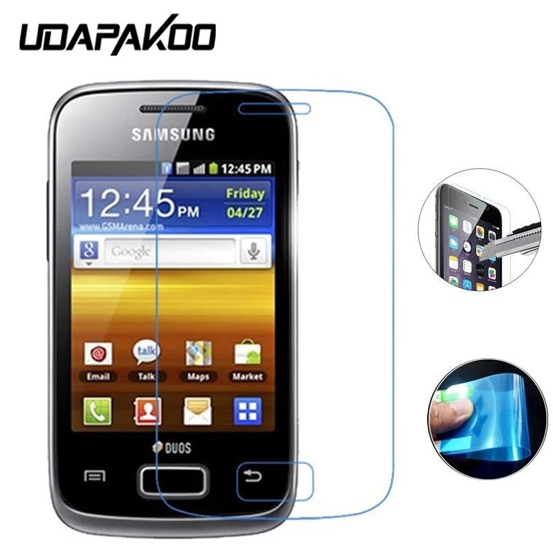 Nano Explosion-proof (Soft Glass) Clear Screen Protector Front Protective Film for Samsung Galaxy Y Duos S6102 Y Pop S6108
Nano Explosion-proof (Soft Glass) Clear Screen Protector Front Protective Film for Samsung Galaxy Y Duos S6102 Y Pop S6108