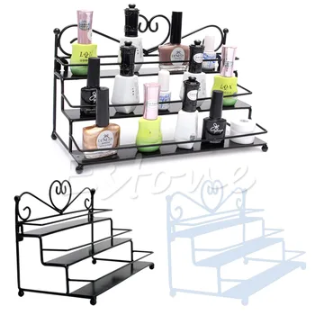 2 Styles 3Tiers Metal Nail Polish Shelf Cosmetic Varnish Display Stand Holder Heart Design Women Makeup Wall Rack Organizer Case
2 Styles 3Tiers Metal Nail Polish Shelf Cosmetic Varnish Display Stand Holder Heart Design Women Makeup Wall Rack Organizer Case