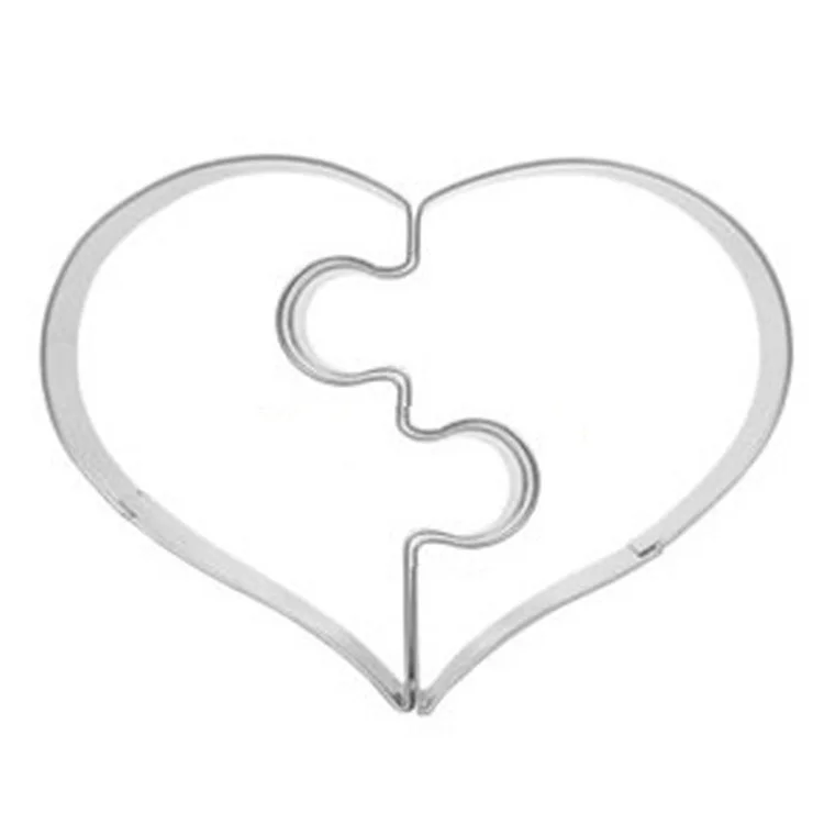 1 Piece Kitchen Loving Heart Shaped Aluminium Cake Tools 1654 Alloy Pastry Biscuit Cookie Cutter Baking Mould 9.3*7*2cm
1 Piece Kitchen Loving Heart Shaped Aluminium Cake Tools 1654 Alloy Pastry Biscuit Cookie Cutter Baking Mould 9.3*7*2cm