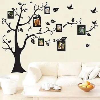 Fashion Large Family Photo Frame Tree Bird Quotes Wall Sticker Art Decals Home Decor
Fashion Large Family Photo Frame Tree Bird Quotes Wall Sticker Art Decals Home Decor