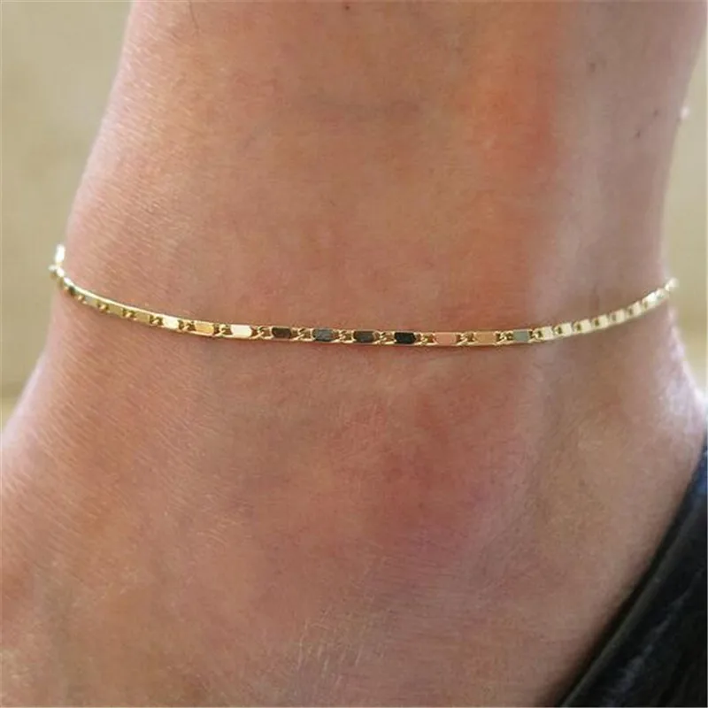 2018 Boho Women Anklet Foot Chain Jewelry Gold Silver Color Ankle Bracelet on The Leg Fashion Femme Tobilleras Mujer Enkelbandje
2018 Boho Women Anklet Foot Chain Jewelry Gold Silver Color Ankle Bracelet on The Leg Fashion Femme Tobilleras Mujer Enkelbandje