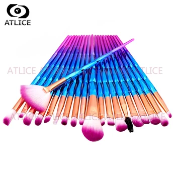 20pcs Dazzling Diamond Makeup Brushes Dazzling Premium Synthetic Foundation Powder Concealers Eye Shadows Sets Wool one for all
20pcs Dazzling Diamond Makeup Brushes Dazzling Premium Synthetic Foundation Powder Concealers Eye Shadows Sets Wool one for all