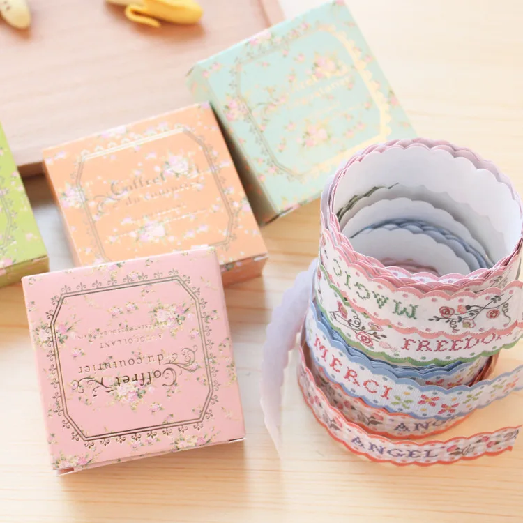 1PCS/PCS 1.5M NEW Vintage Fresh Garden Flower ribbon paper tape DIY Adhesive Tape Multifunction
1PCS/PCS 1.5M NEW Vintage Fresh Garden Flower ribbon paper tape DIY Adhesive Tape Multifunction