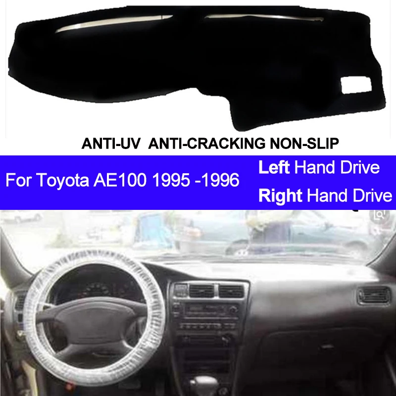 Car Dashboard Cover Dash Mat For Toyota AE100 1995 1996 Dashmat Pad Carpet Dash Board Cover Sun Shade Automobile Car Styling
Car Dashboard Cover Dash Mat For Toyota AE100 1995 1996 Dashmat Pad Carpet Dash Board Cover Sun Shade Automobile Car Styling