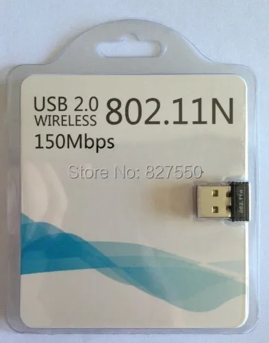 100% оригинальные чипы RTL8188 Mini 150 Мбит/с USB беспроводная сетевая карта Wi Fi LAN адаптер