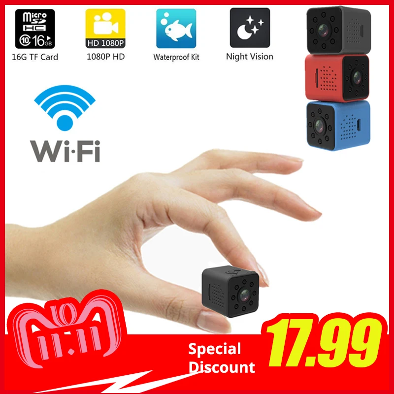 Upgrad version SQ23 HD WIFI small mini Camera cam 1080P video Sensor Night Vision Camcorder Micro Cameras DVR Motion SQ13 SQ 13
Upgrad version SQ23 HD WIFI small mini Camera cam 1080P video Sensor Night Vision Camcorder Micro Cameras DVR Motion SQ13 SQ 13
