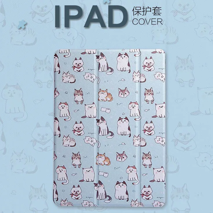 Cartoon cat Ultra slim Smart Case For iPad Air 2 1 New iPad 2017 Smart Cover Case For iPad 2 3 4 iPad mini Auto Wake Up/Sleep
Cartoon cat Ultra slim Smart Case For iPad Air 2 1 New iPad 2017 Smart Cover Case For iPad 2 3 4 iPad mini Auto Wake Up/Sleep