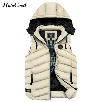 High Qualit Warm Sleeveless Jacket 2017 New Men Thickening Cotton Vest Hat Hooded Vest Autumn Waistcoat Men Casual Windbreaker
High Qualit Warm Sleeveless Jacket 2017 New Men Thickening Cotton Vest Hat Hooded Vest Autumn Waistcoat Men Casual Windbreaker