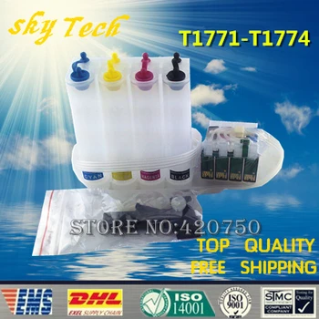 Empty CISS suit for T1771 - T1774 , Continuous ink system For Epson XP-102 XP-202 XP-302 XP-402 etc , With ARC Chips
Empty CISS suit for T1771 - T1774 , Continuous ink system For Epson XP-102 XP-202 XP-302 XP-402 etc , With ARC Chips