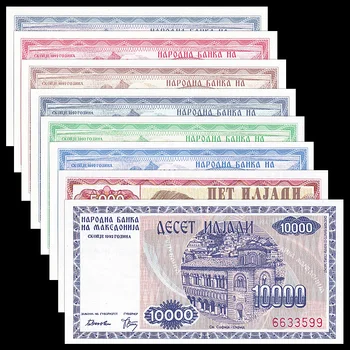 Macedonian Full Set 8 PCS(10-1000, 5000, 10,000) 1992, P-1~8, UNC, Collection, Europe, Original
Macedonian Full Set 8 PCS(10-1000, 5000, 10,000) 1992, P-1~8, UNC, Collection, Europe, Original